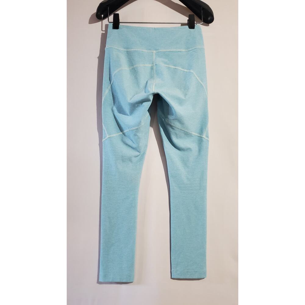 Outdoor Voices 3/4 Warm Up Activewear Crop Leggings Pool Blue Womens Size XS - Picture 3 of 8